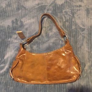 NWT Tan Leather Merona Purse